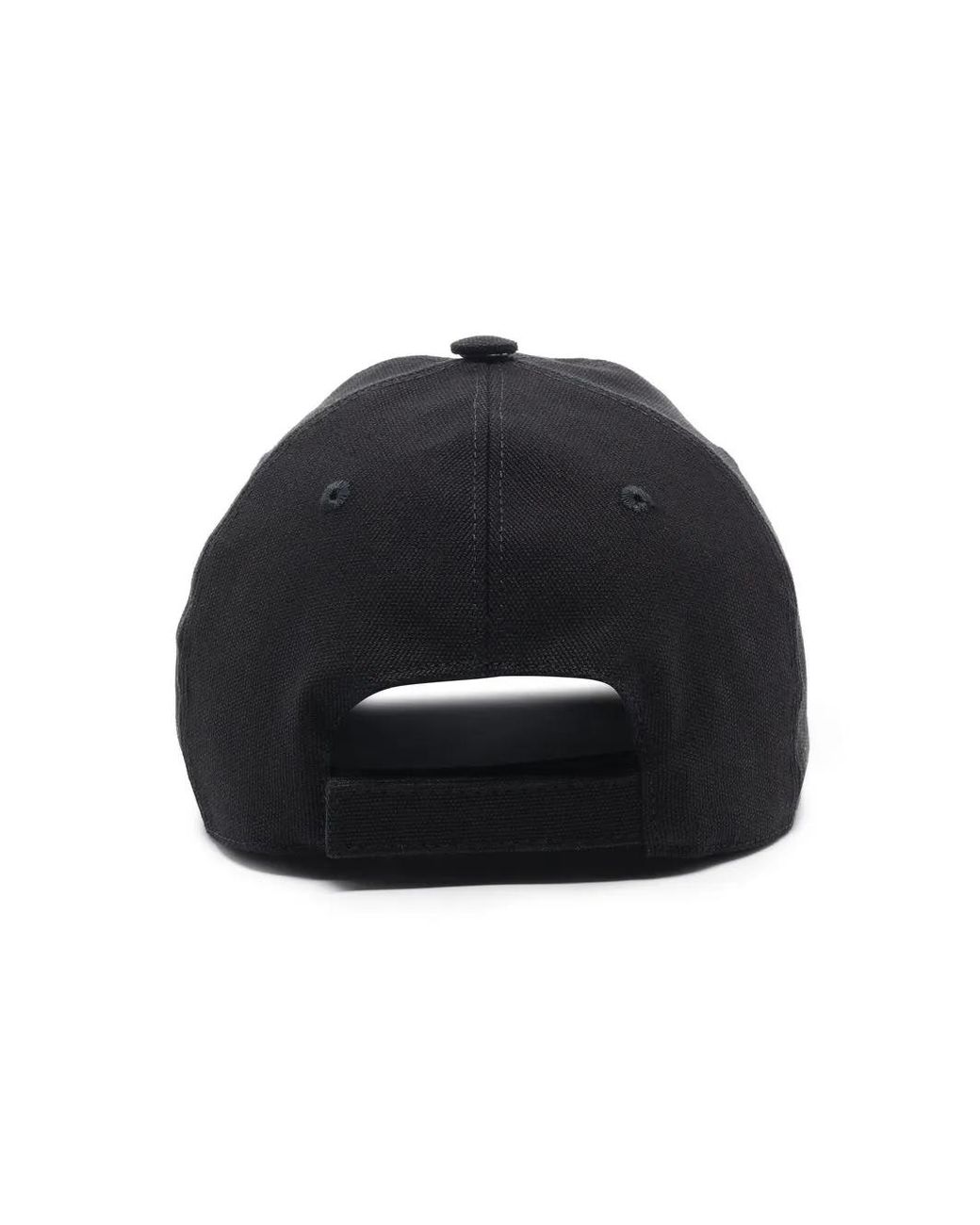 Stella McCartney Black Logo-Embroidered Baseball Cap