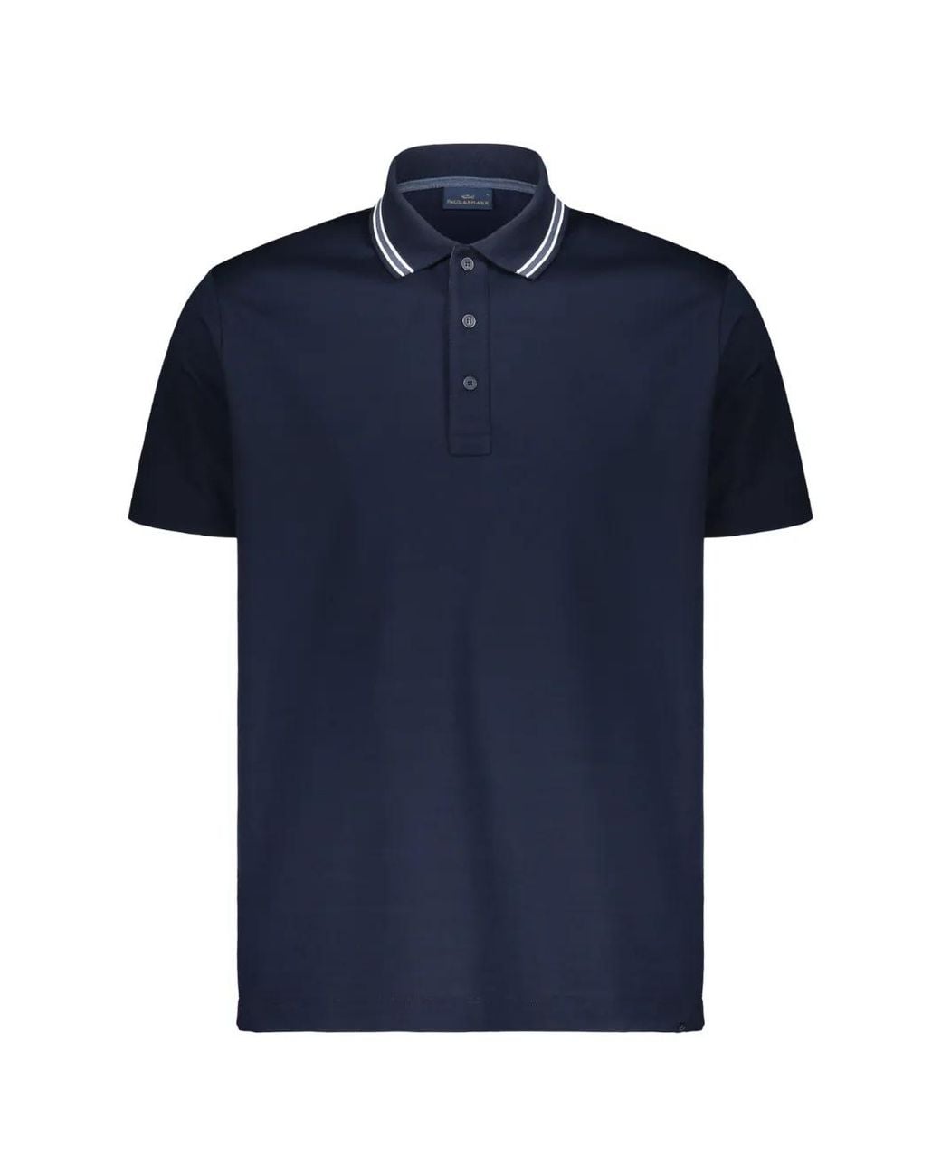 Polo De Algodón Paul & Shark de hombre de color Blue