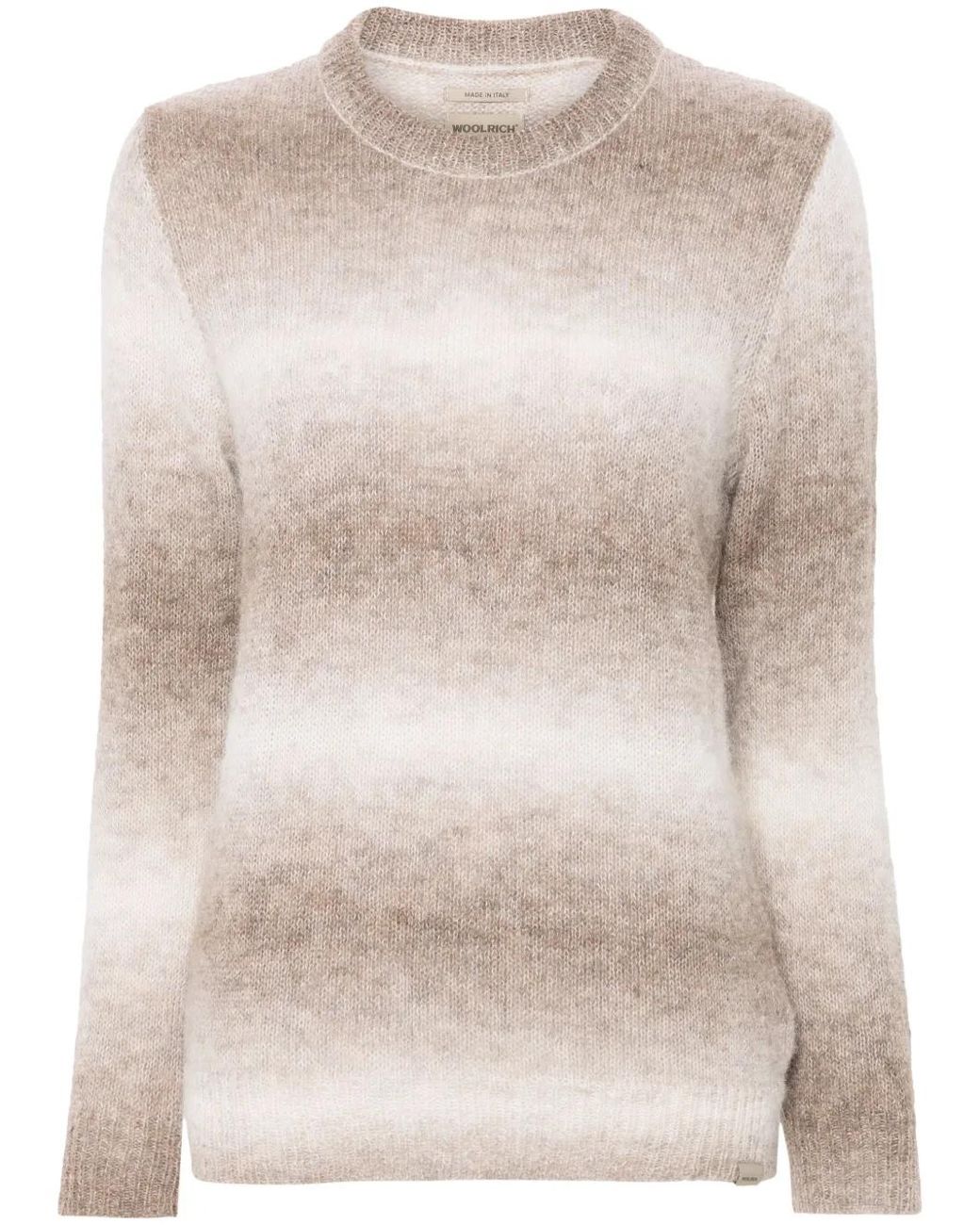 Woolrich Natural Ombré-Effect Sweater