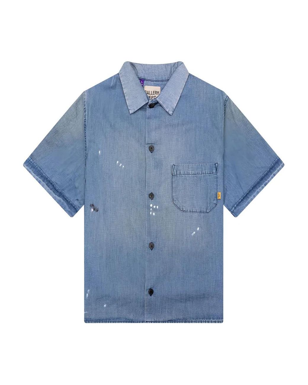 GALLERY DEPT. Blue Bartz Cotton Shirt