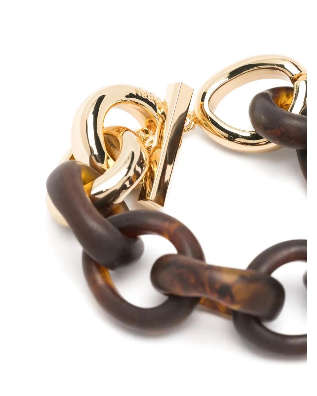 Joseph Metallic Bean Link Bracelet