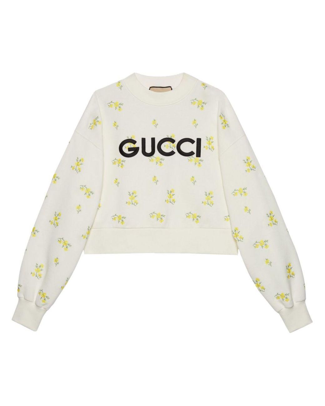 Gucci Sudadera con capucha de satén bordado floral XSmall en venta