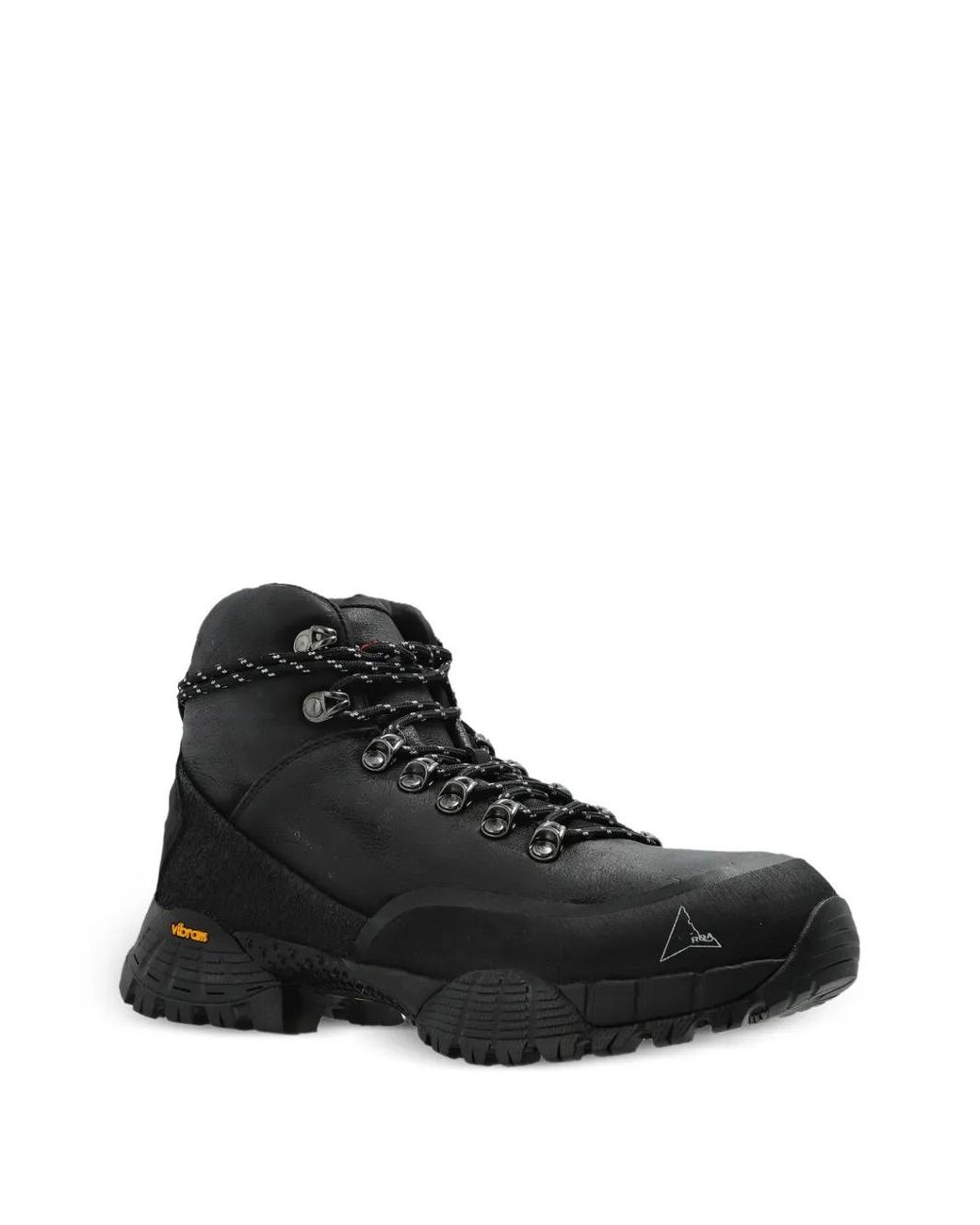 Roa Black Andreas Leather Sneakers