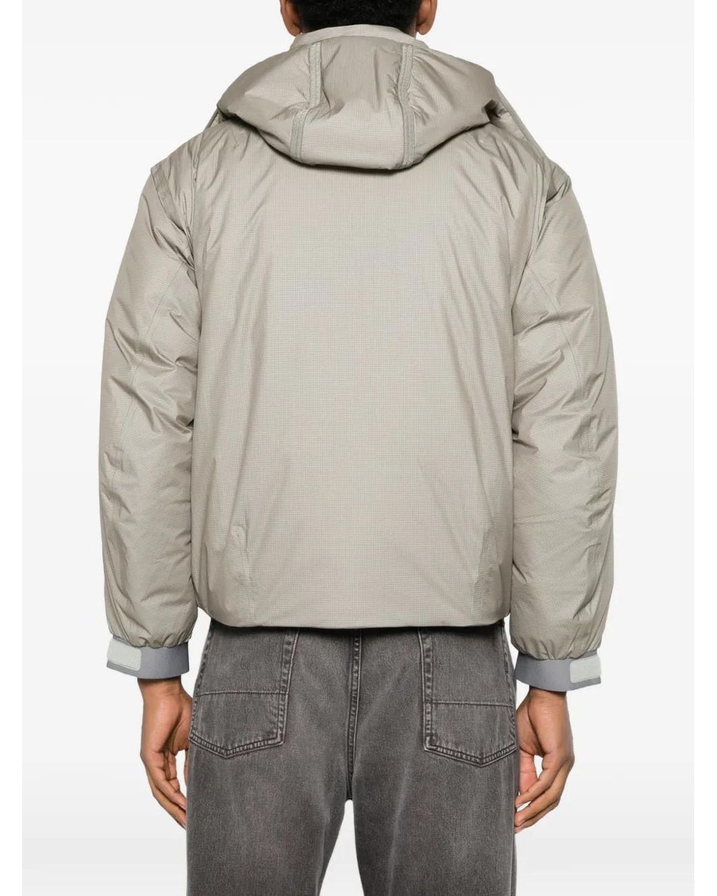 Goldwin Gray Padded Jacket for men