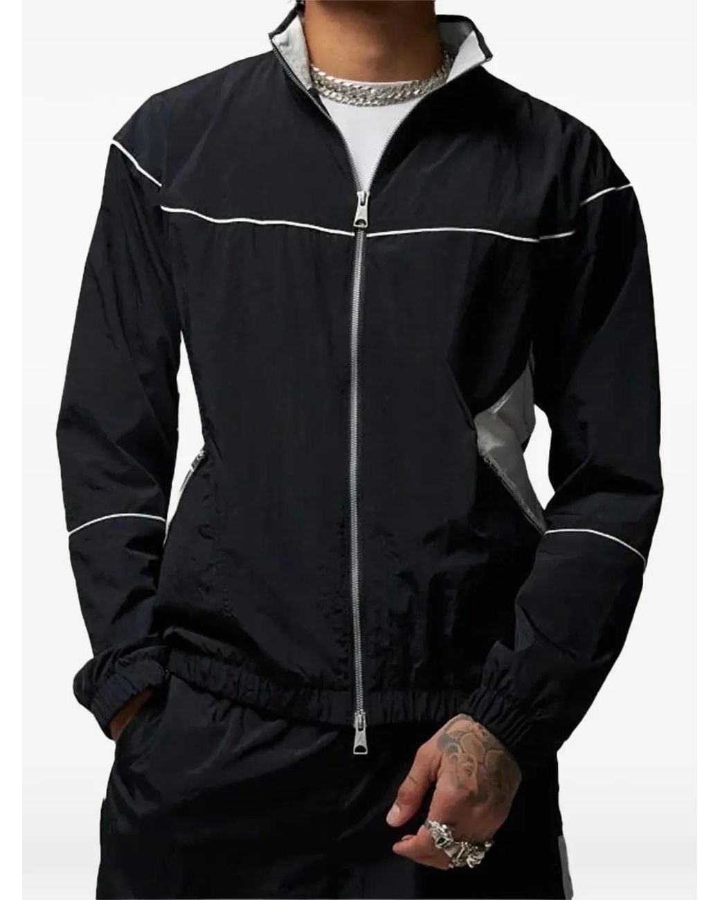 メンズ Nike ジップアップ ジャケット ブラック | Lyst メンズ Nike ジップアップ ジャケット ブラック | Lyst