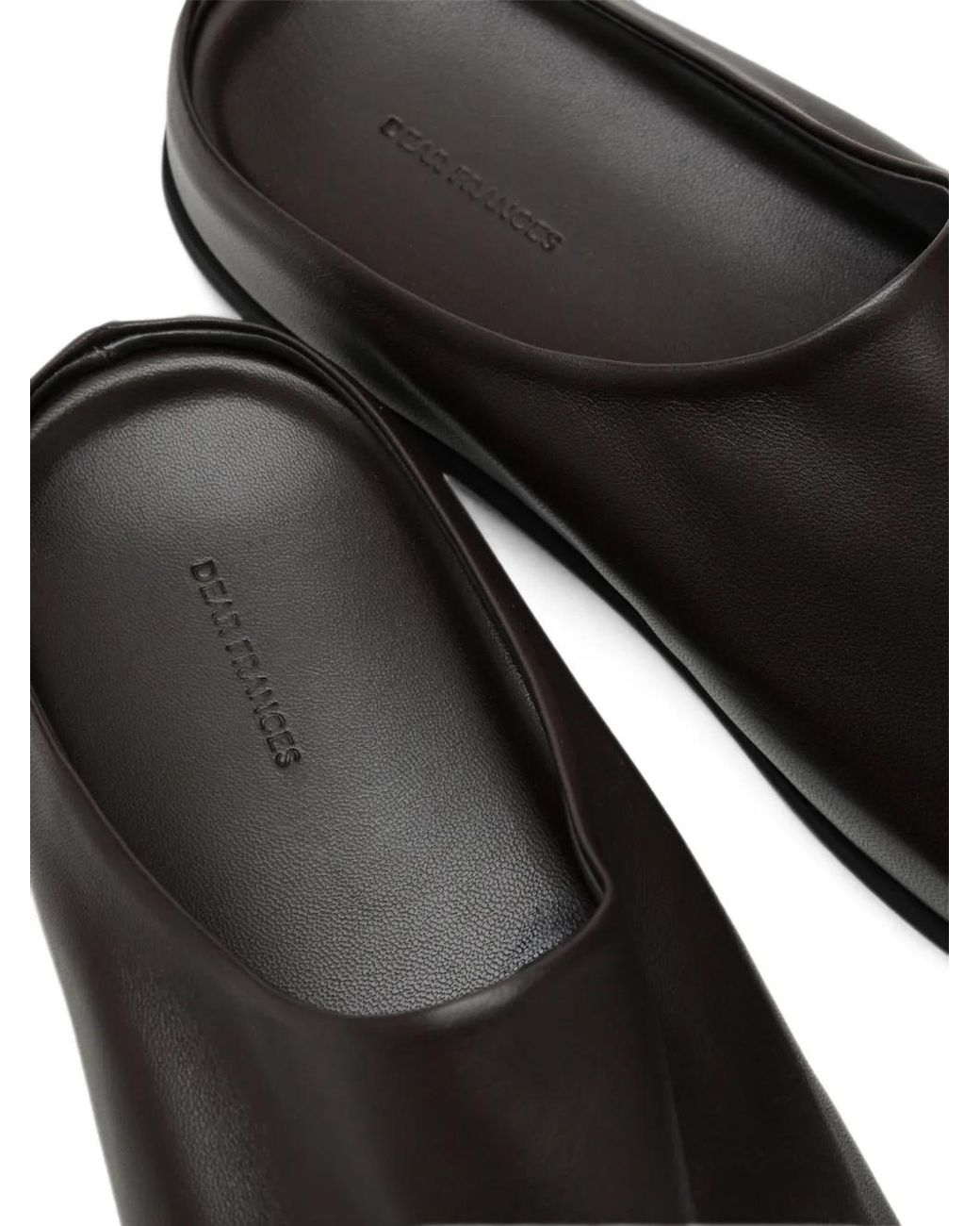 Dear Frances Black Vico Mules