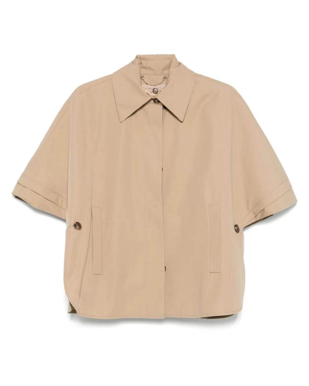 Cape Parole Max Mara en coloris Natural