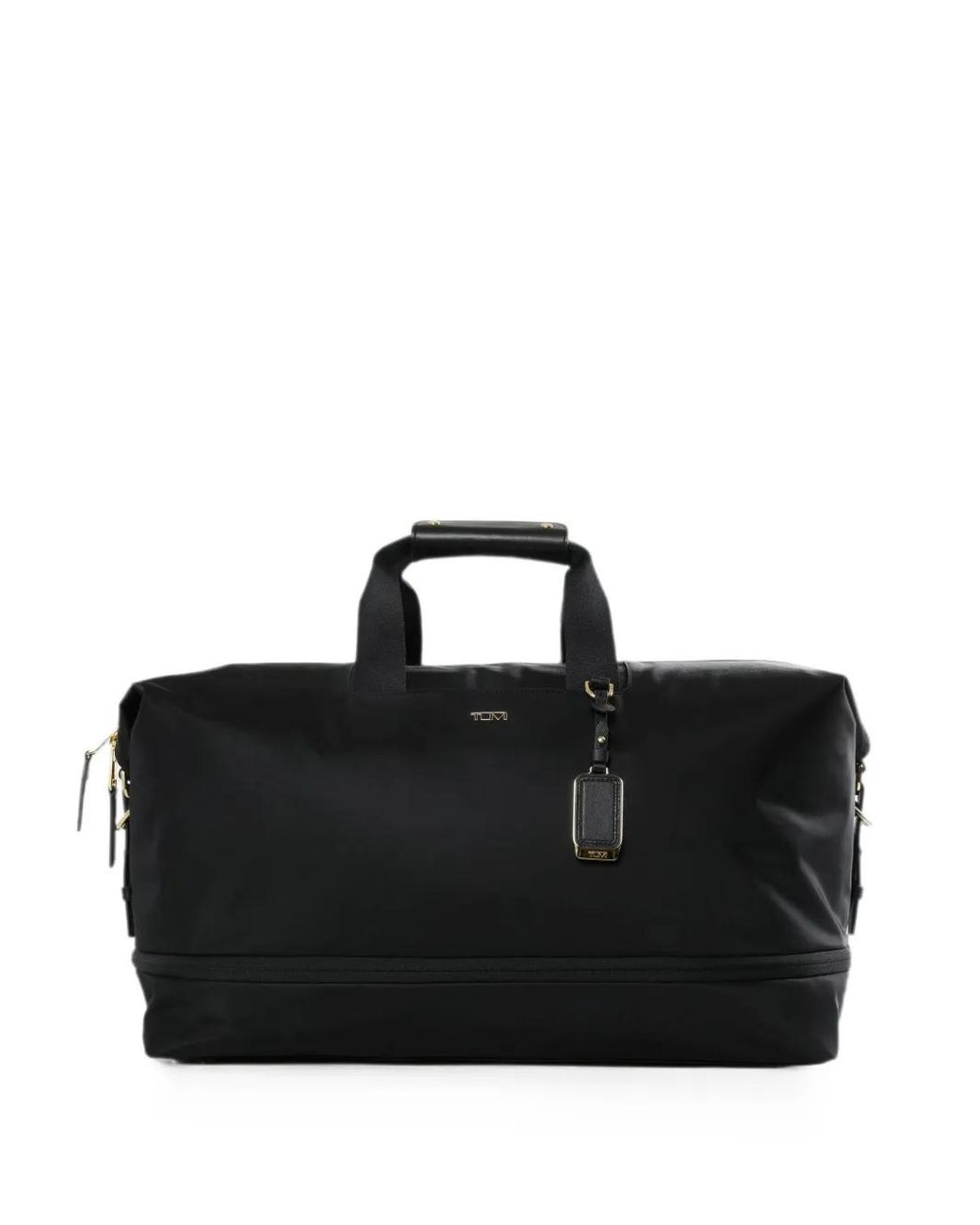 Tumi Black Sac Fourre-Tout À Plaque Logo