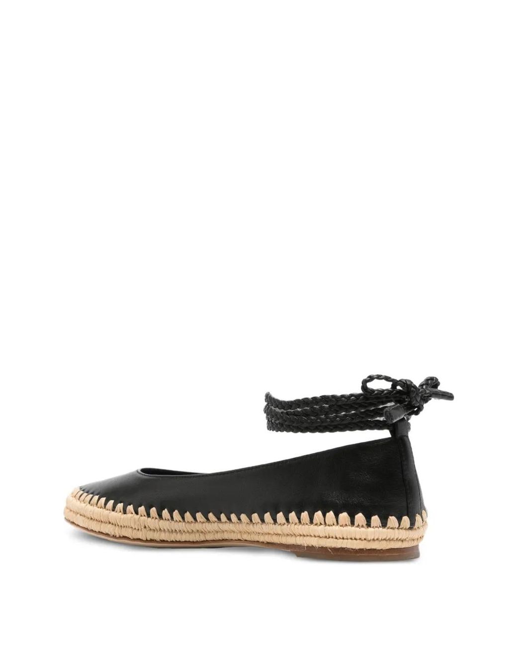 Max Mara White Braided-Strap Espadrilles