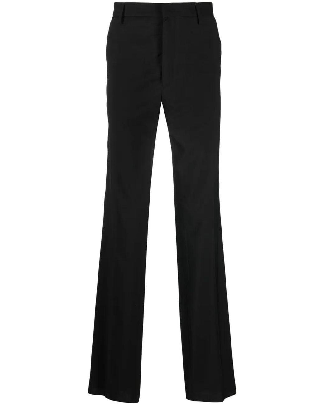 Etro Pantalon Van Scheerwol in het Black voor heren