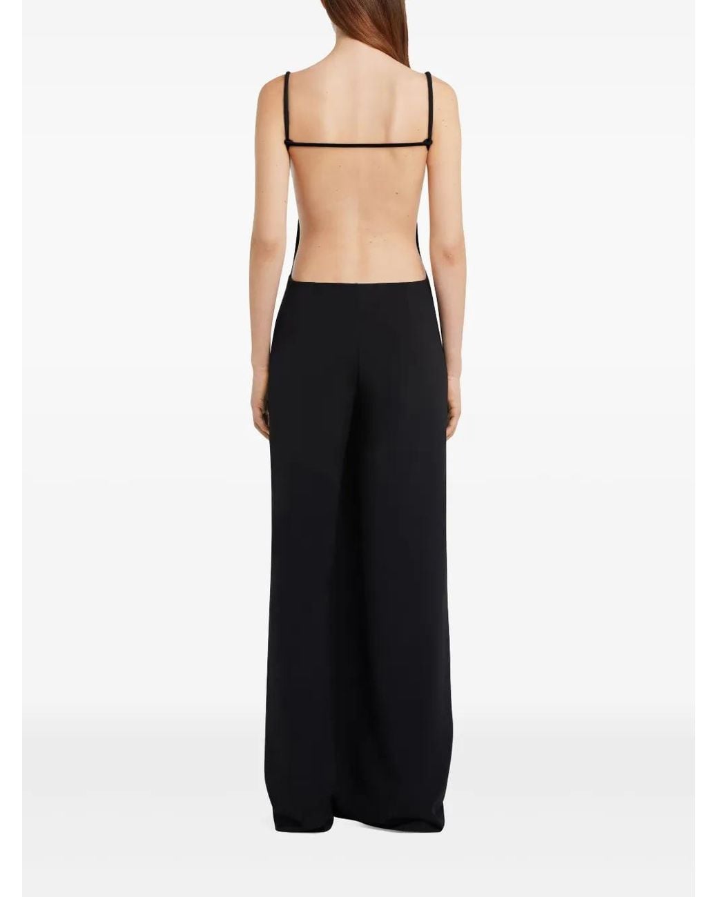 Courreges Black Infinity Jumpsuit