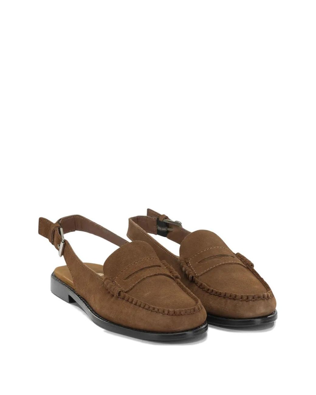 Sebago Brown Dan Slingback Sandals