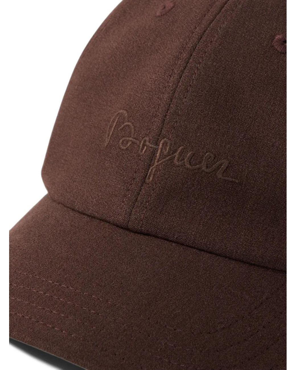 Bogner Brown Casquette Ralf À Logo Brodé for men