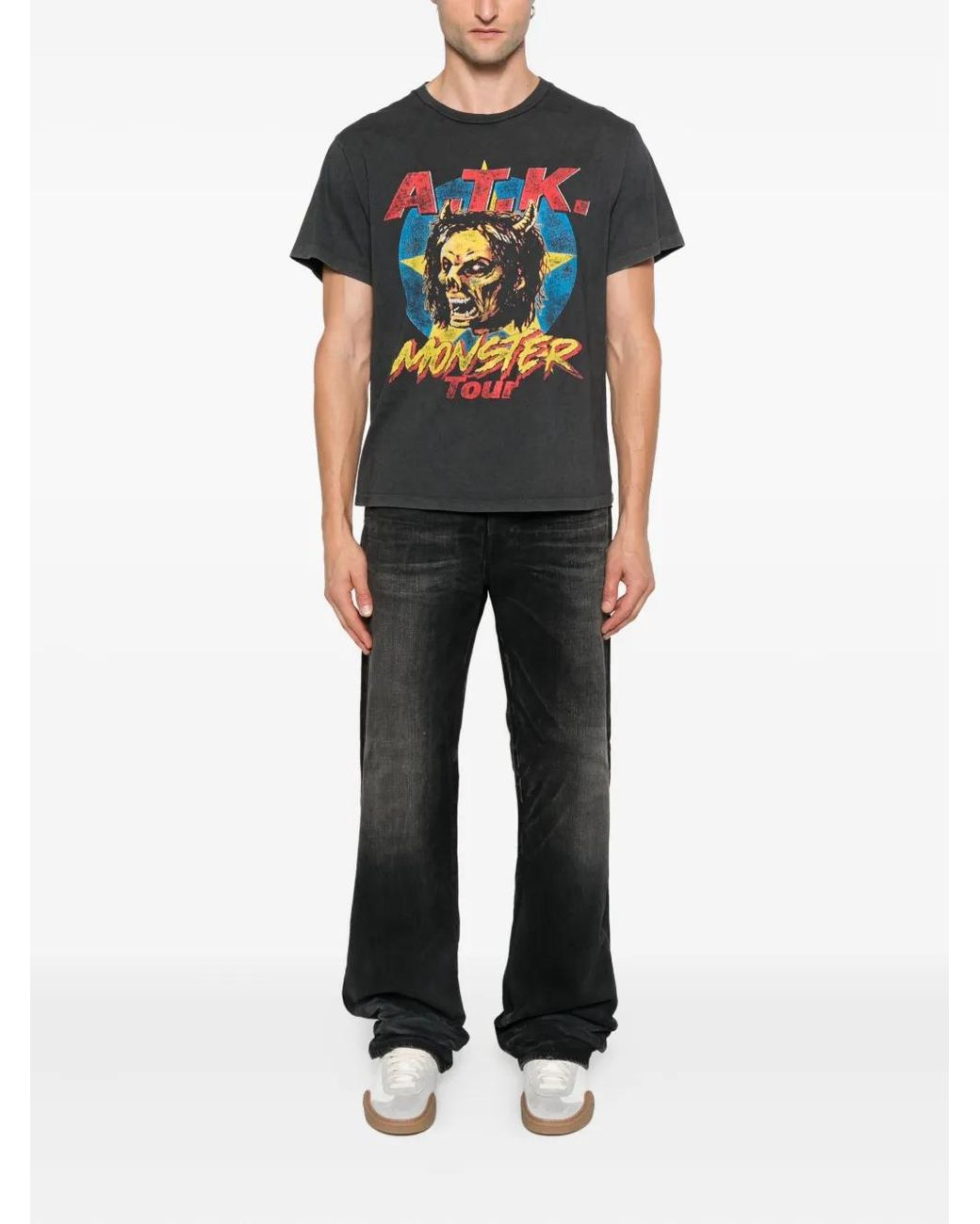 GALLERY DEPT. Atk Monster Tour T-Shirt in Black for Men | Lyst