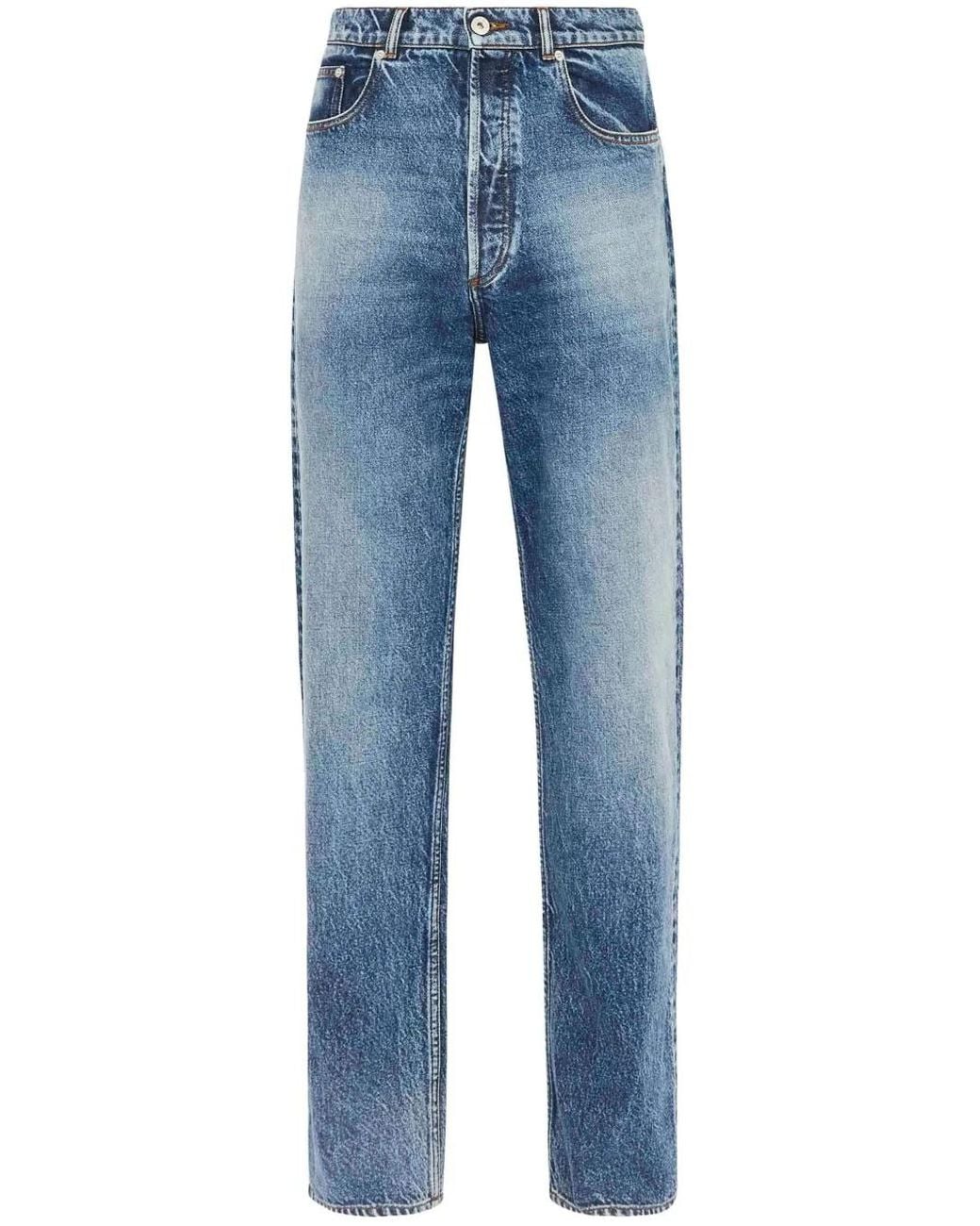 J.W. Anderson Blue Straight-Leg Jeans for men