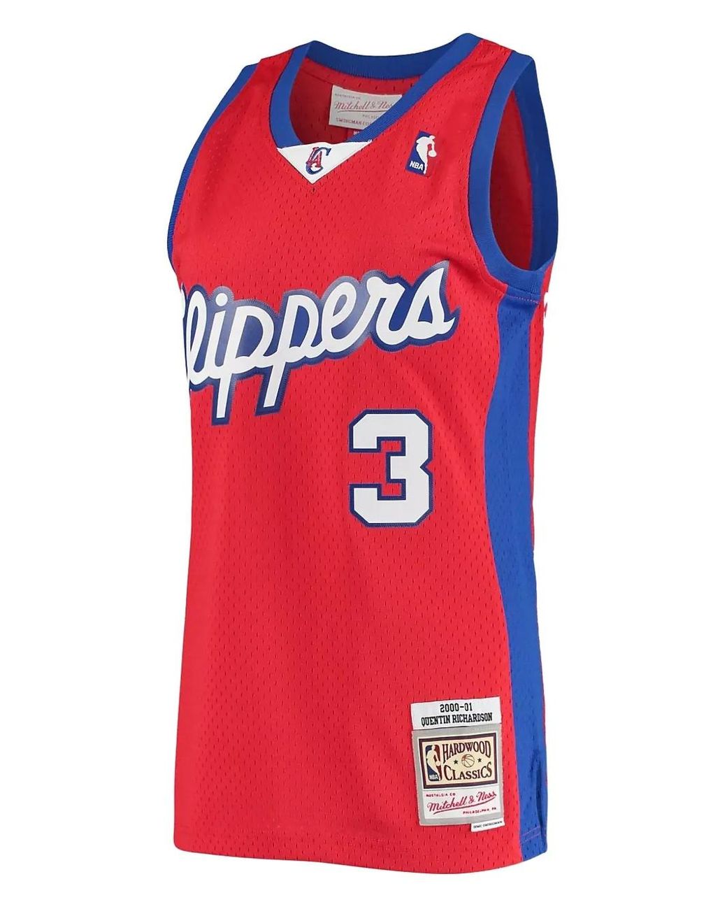 Mitchell & Ness Nba La Clippers Jersey in het Red voor heren