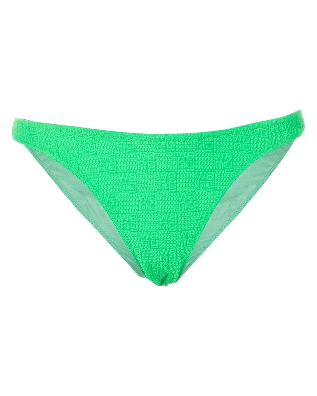 Alexander Wang Gebreide Bikinislip in het Green