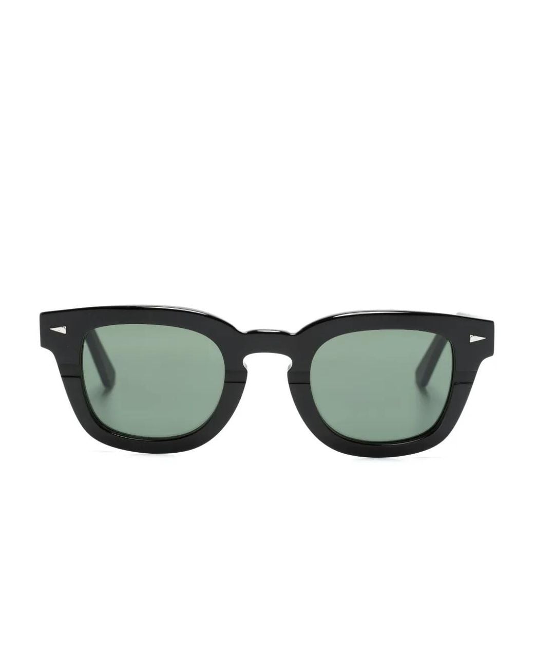 Ahlem Green Champ De Mars Square-Frame Glasses