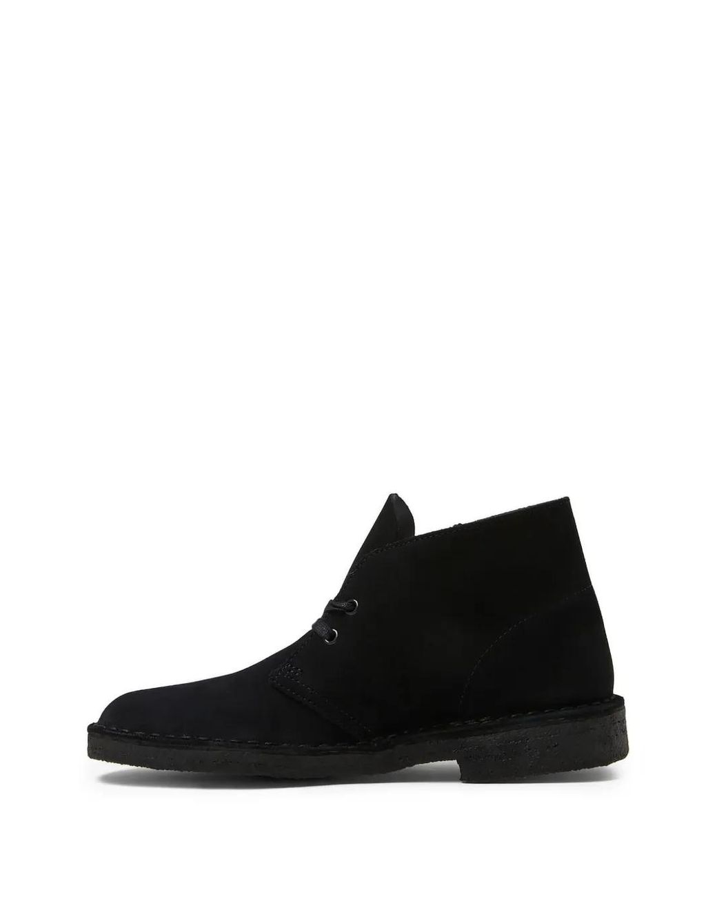 Clarks Black Desert Suede Boots for men