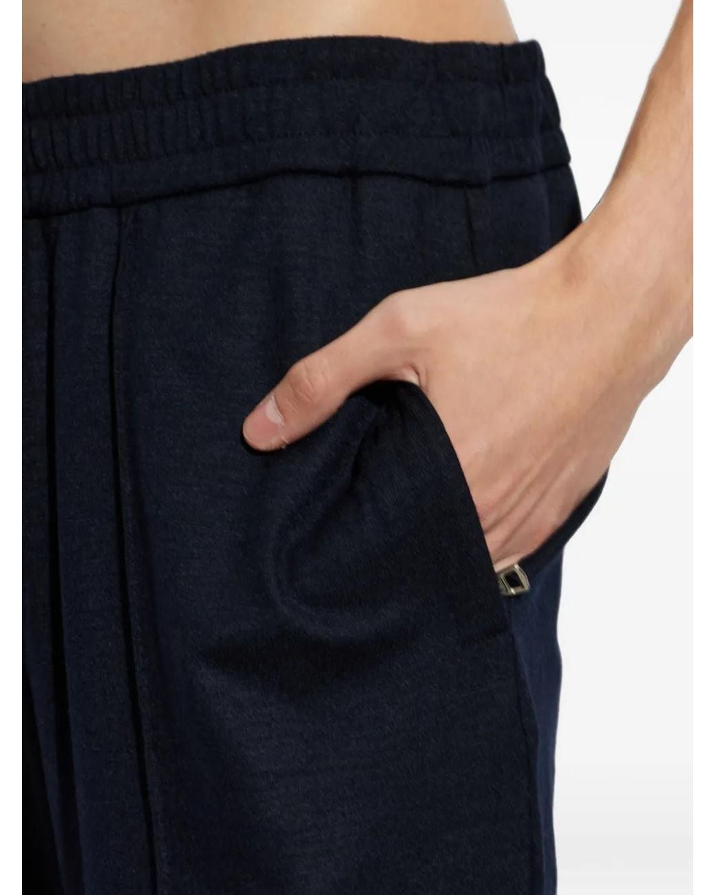 Moncler Blue Performance & Style Trousers for men
