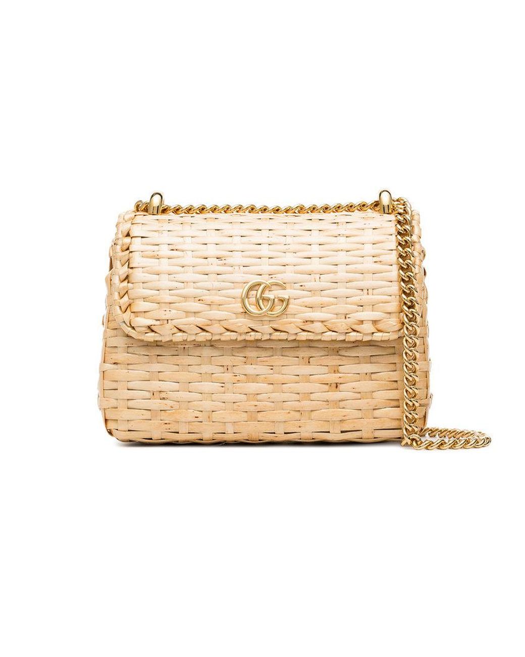 gucci wicker mini bag