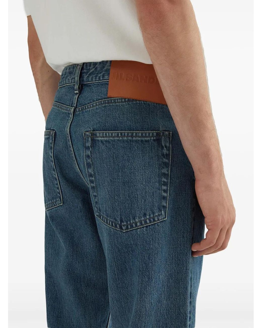 Jil Sander Blue Regular-Fit Jeans for men