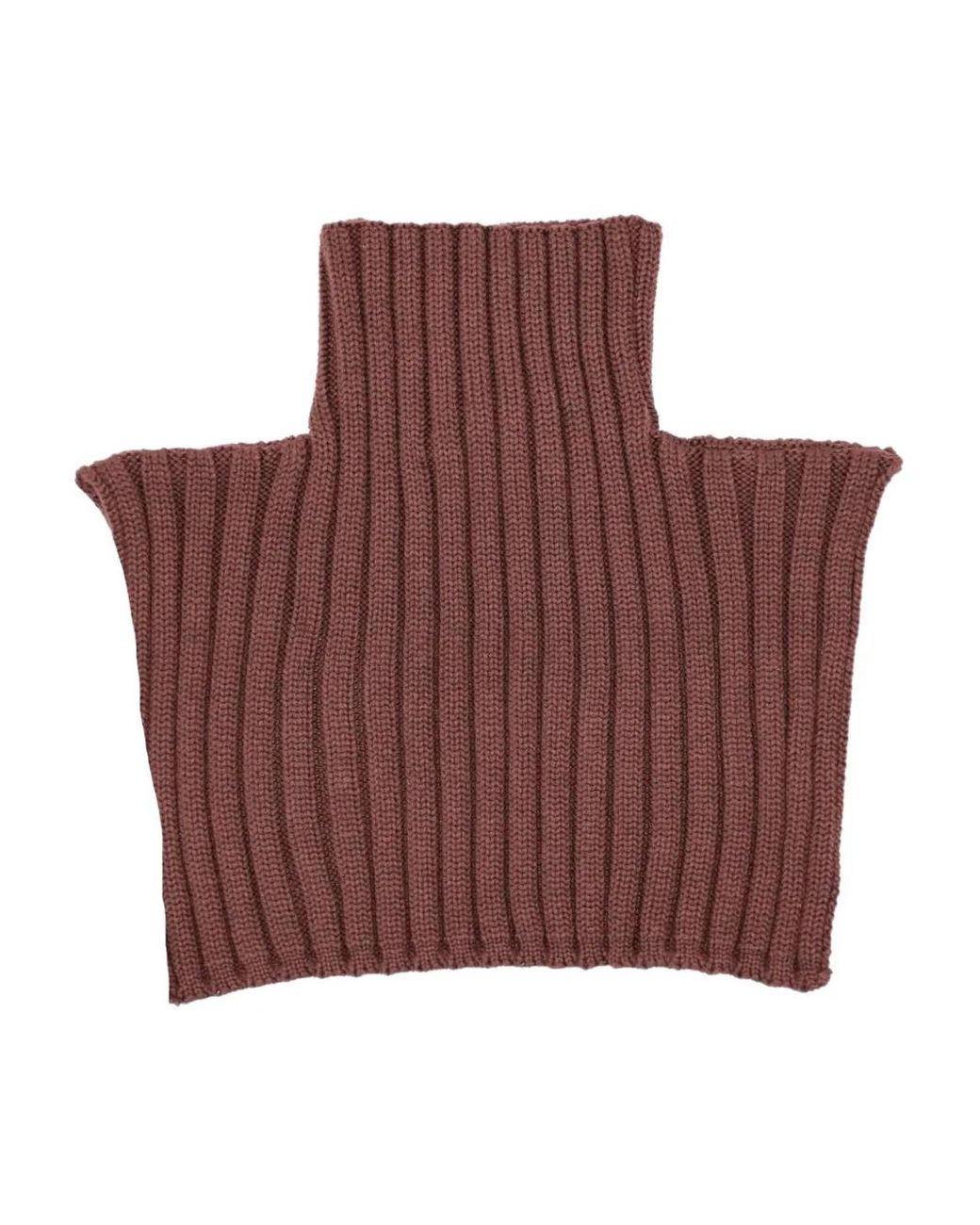 Niccolò Pasqualetti Red Ribbed-Knit Top