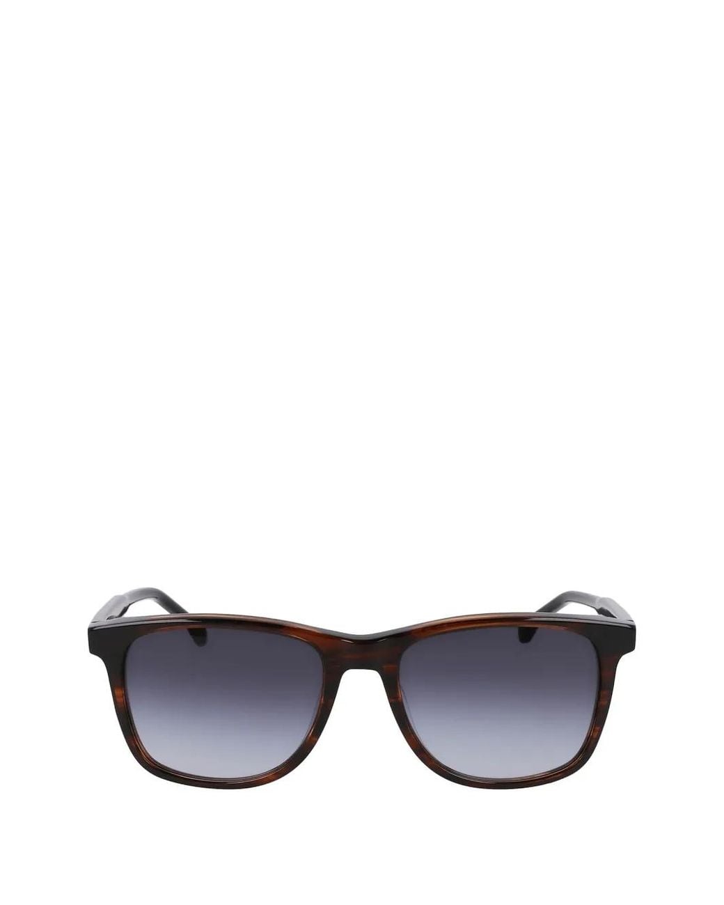 Paul Smith Black Gibson Rectangle-Frame Sunglasses