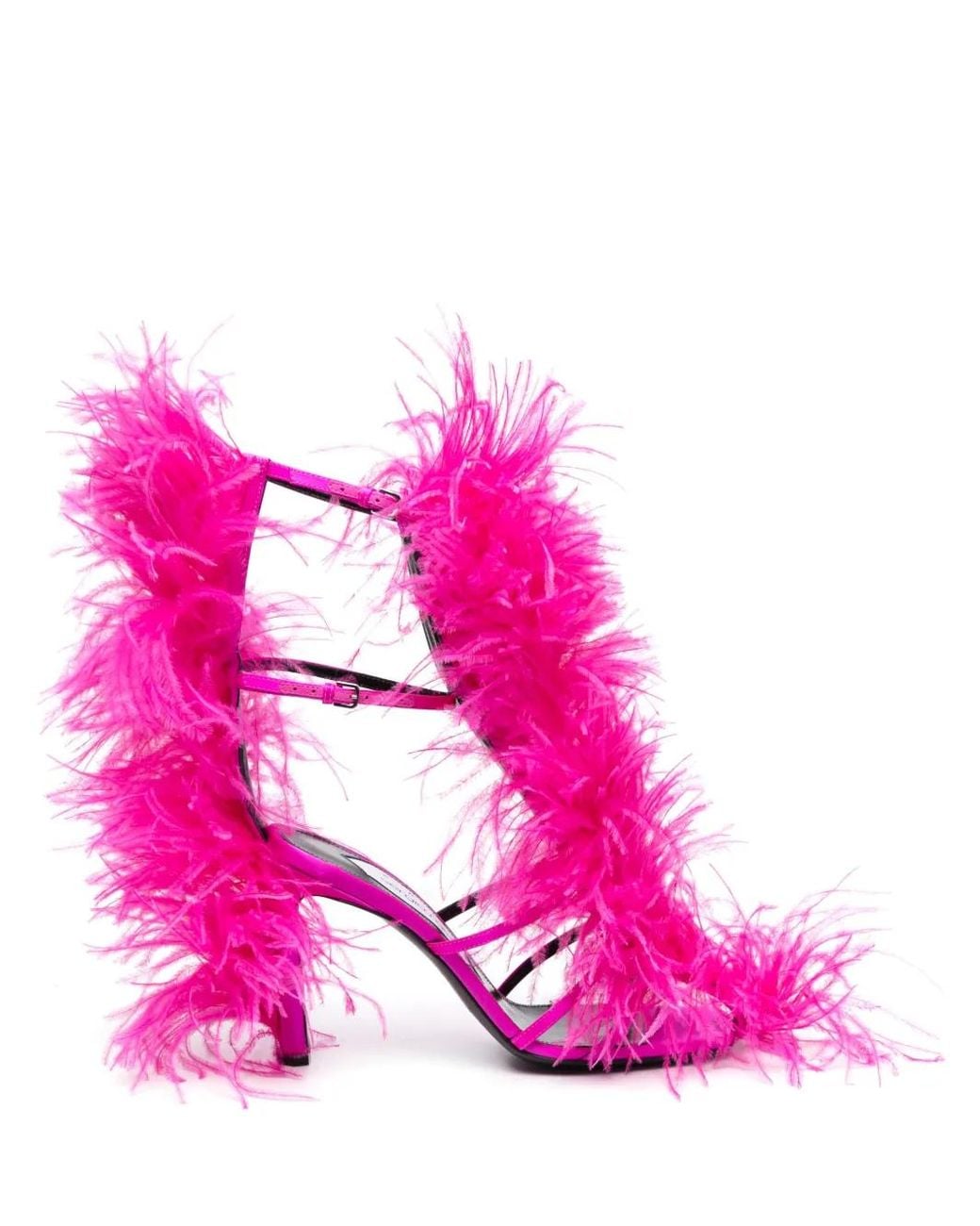 Area Pink X Sergio Rossi Amazona 100Mm Sandals