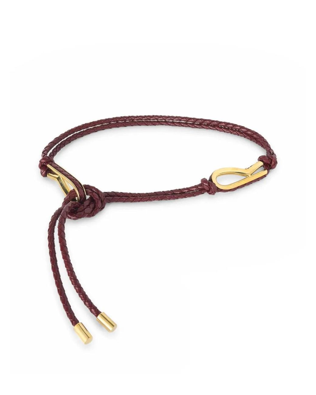 RETORI White Braided-Knot Belt