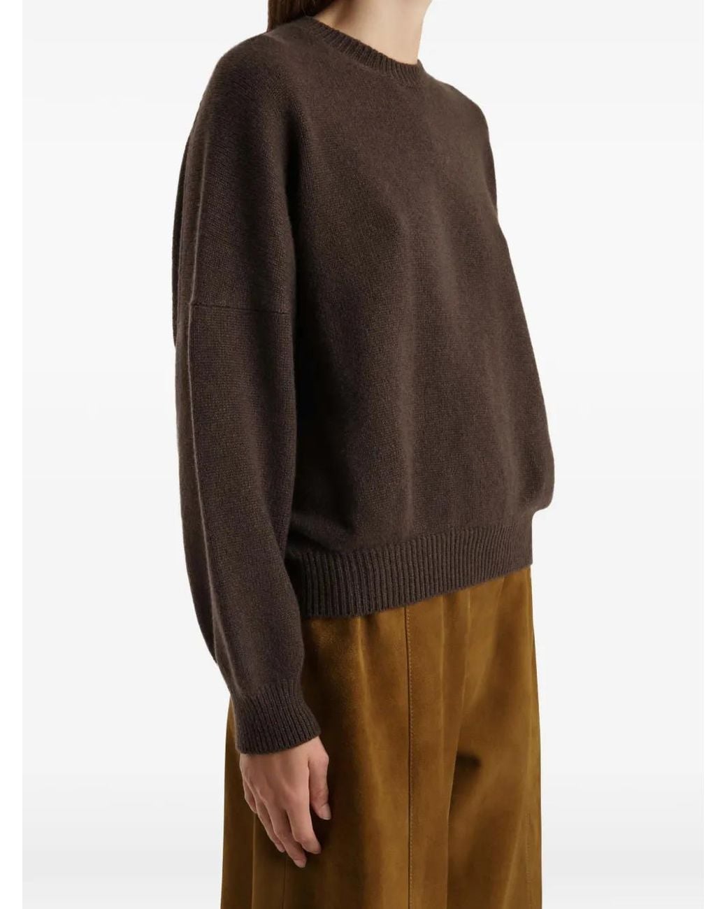 Khaite Brown Pull Margaux
