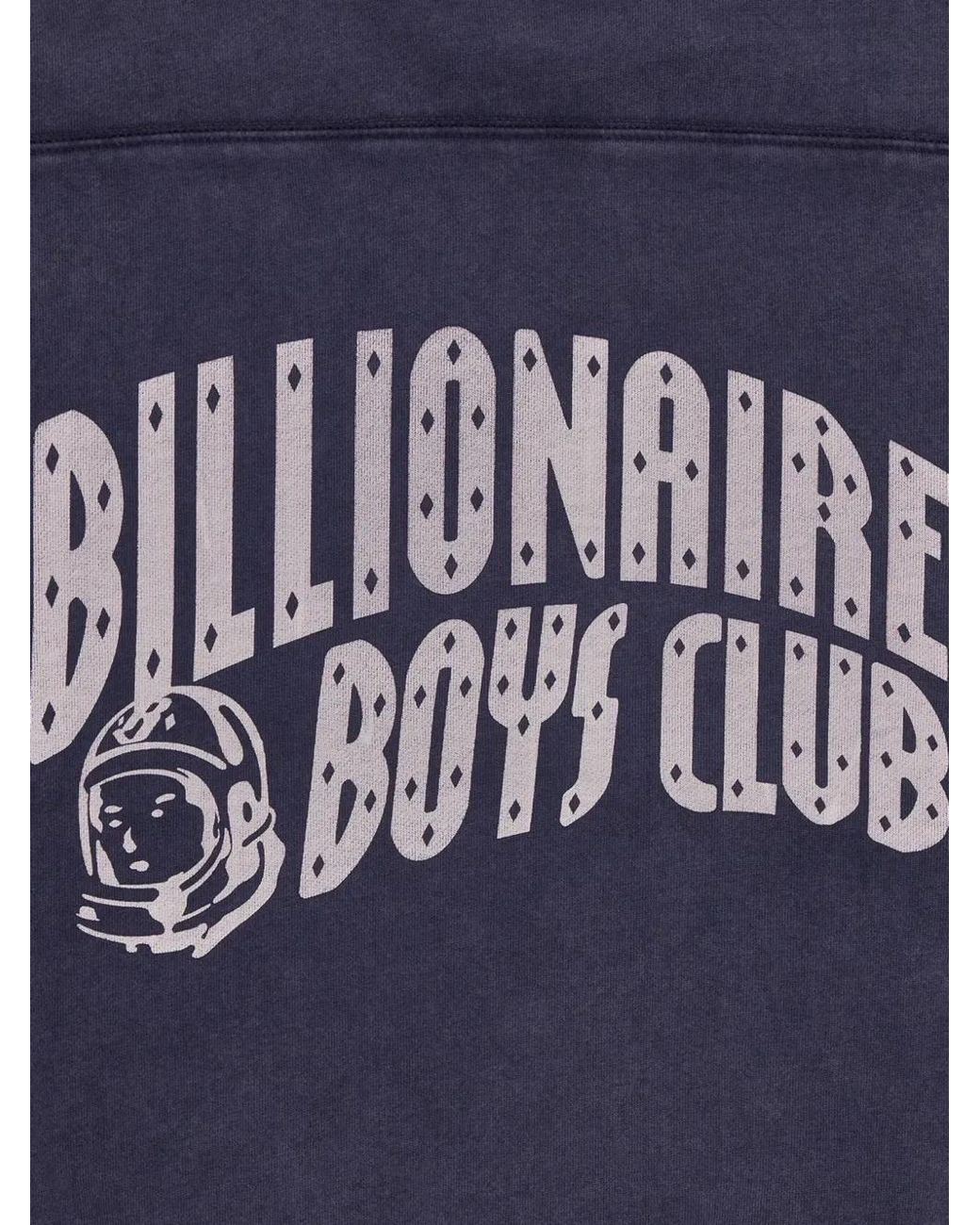 BBCICECREAM Blue Logo-Print Washed Sweatshirt for men