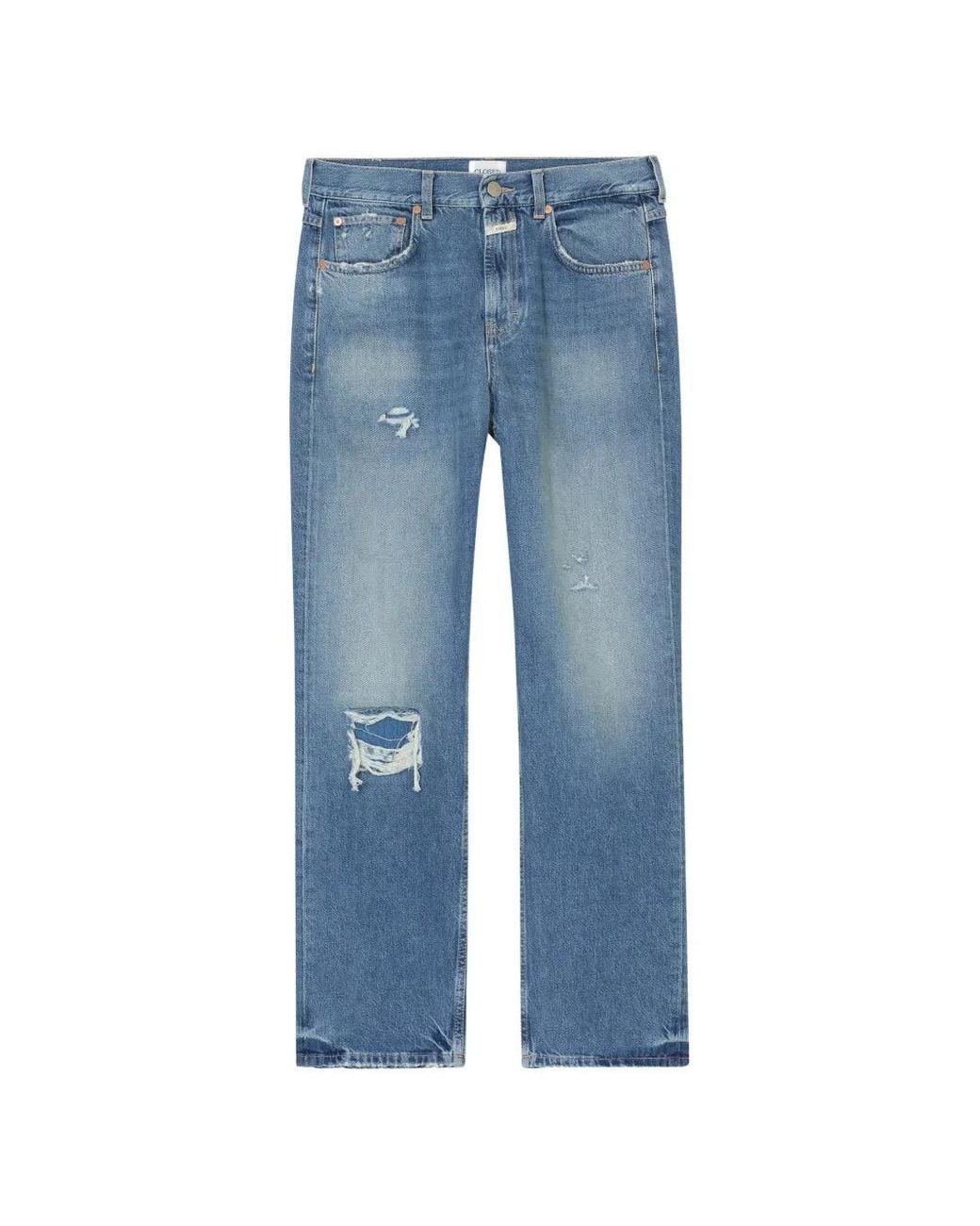 Closed Blue Jonta Distressed Jeans