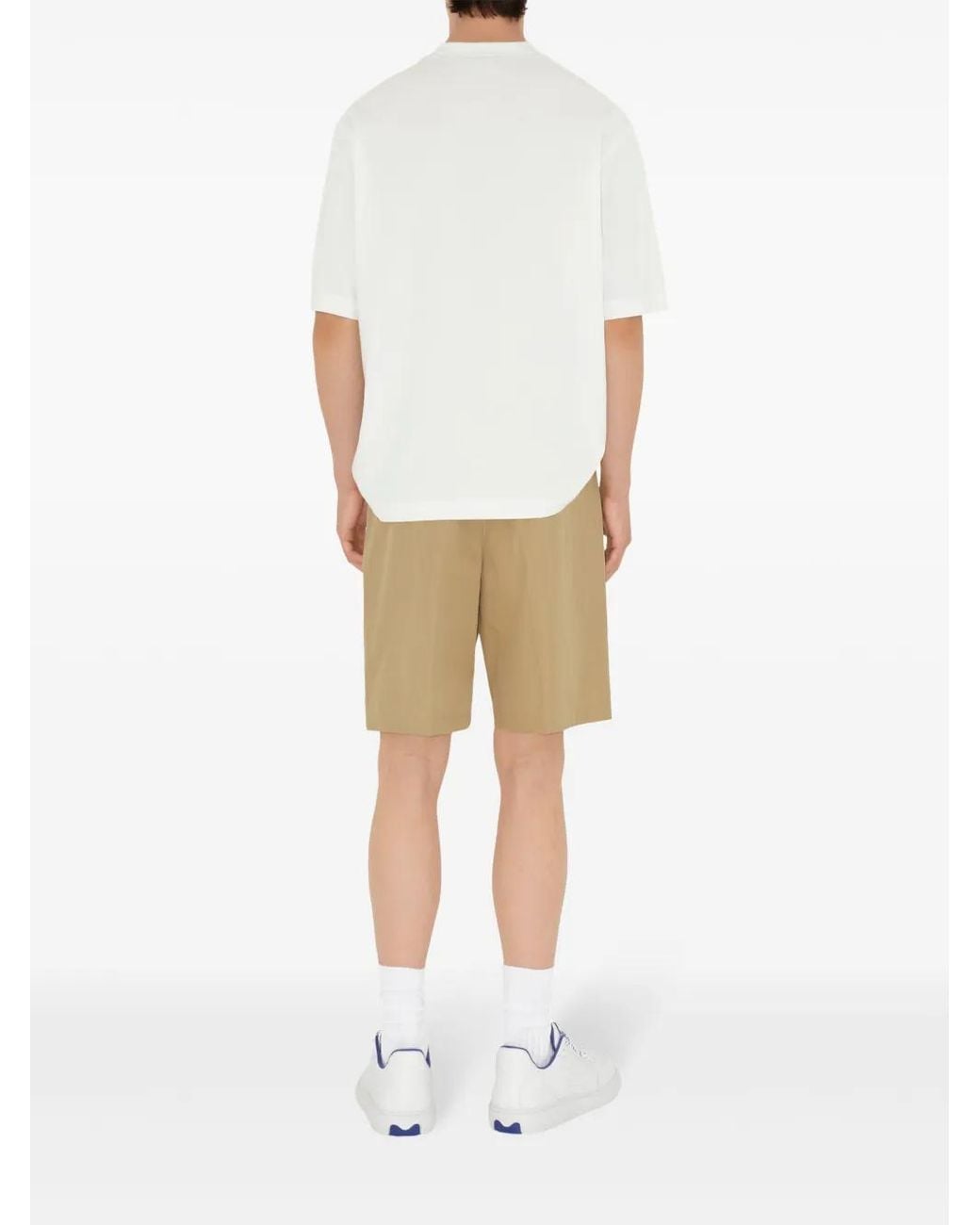 Burberry Natural Cotton Shorts for men