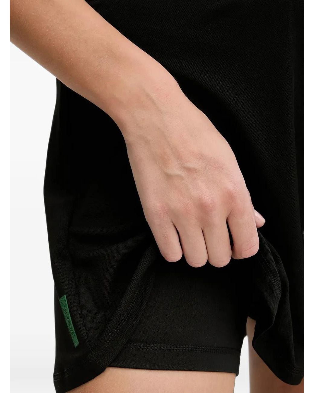 Lacoste Black Logo Waistband Skirt