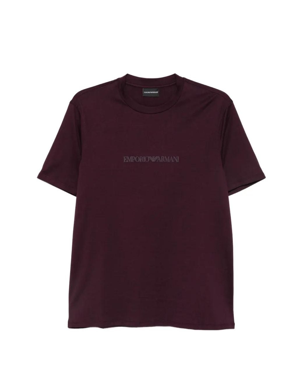 Emporio Armani Purple T-Shirt Essential Slim Fit for men