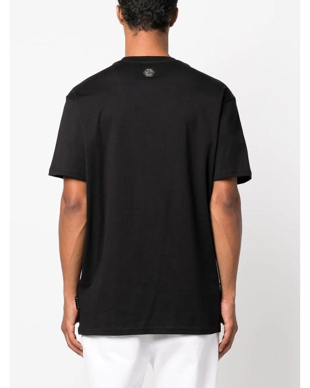 Philipp Plein Black Hawaii Short-Sleeve T-Shirt for men
