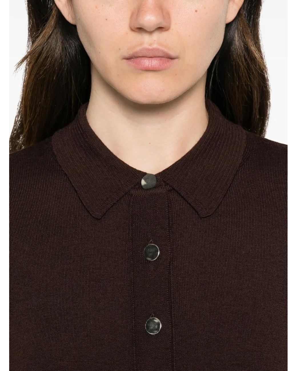 Alpha Studio Black Button-Up Cardigan