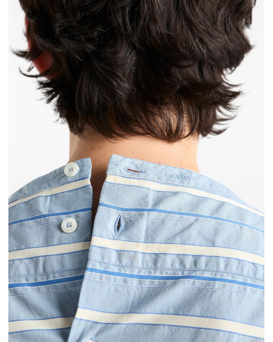 Camicia di Prada in Blue da Uomo