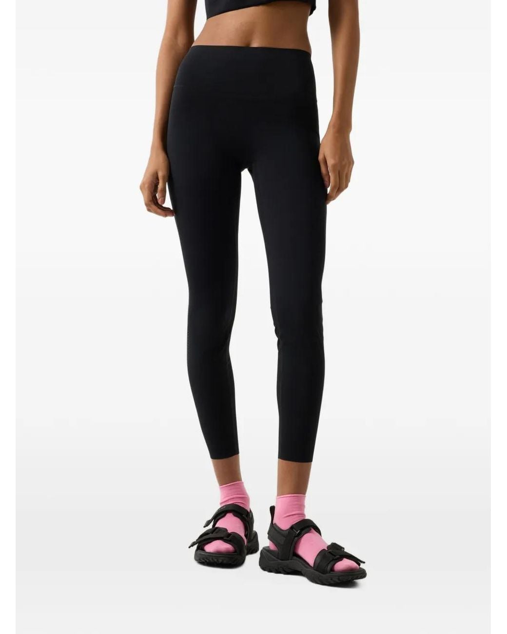 Bogner Fire + Ice Black Caige Logo-Print Leggings
