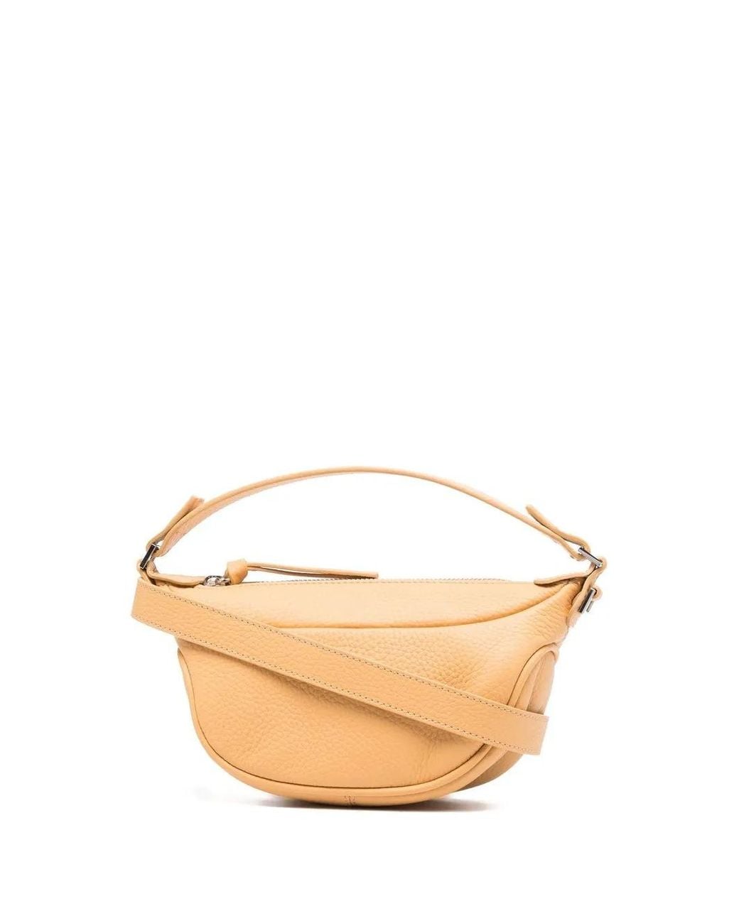 By Far Pink Leather Shoulder Bag