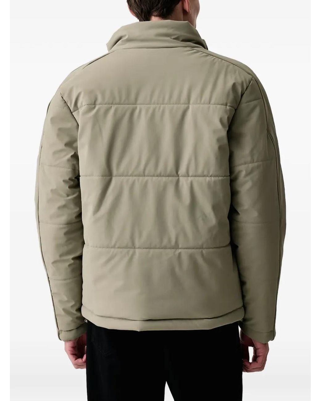 Guess Brown Puffer Jacket for men