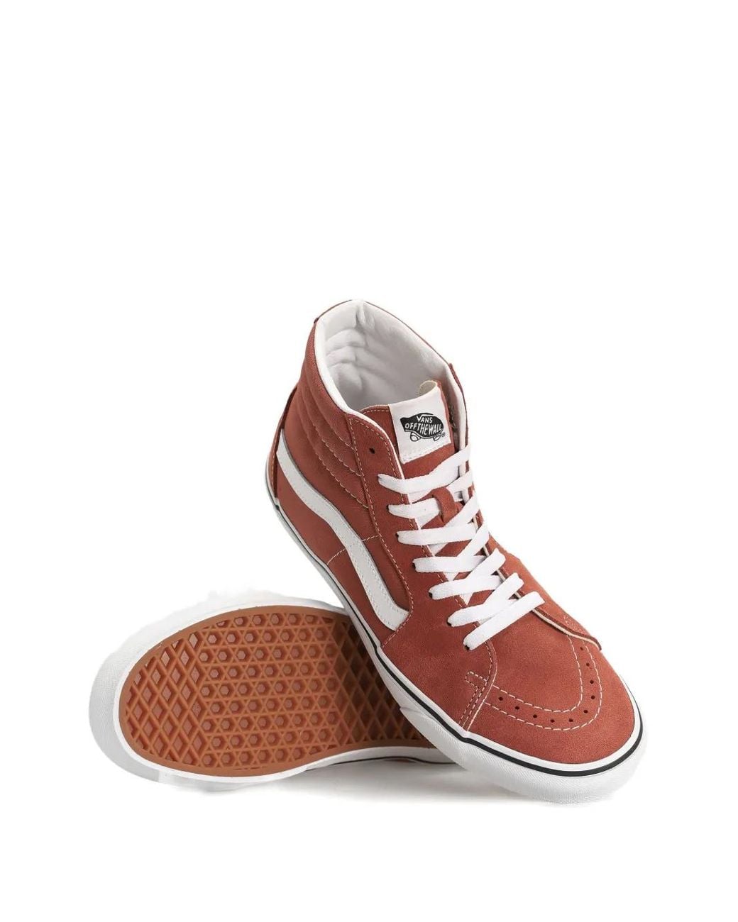 Vans Red Sk8-Hi Sneakers for men