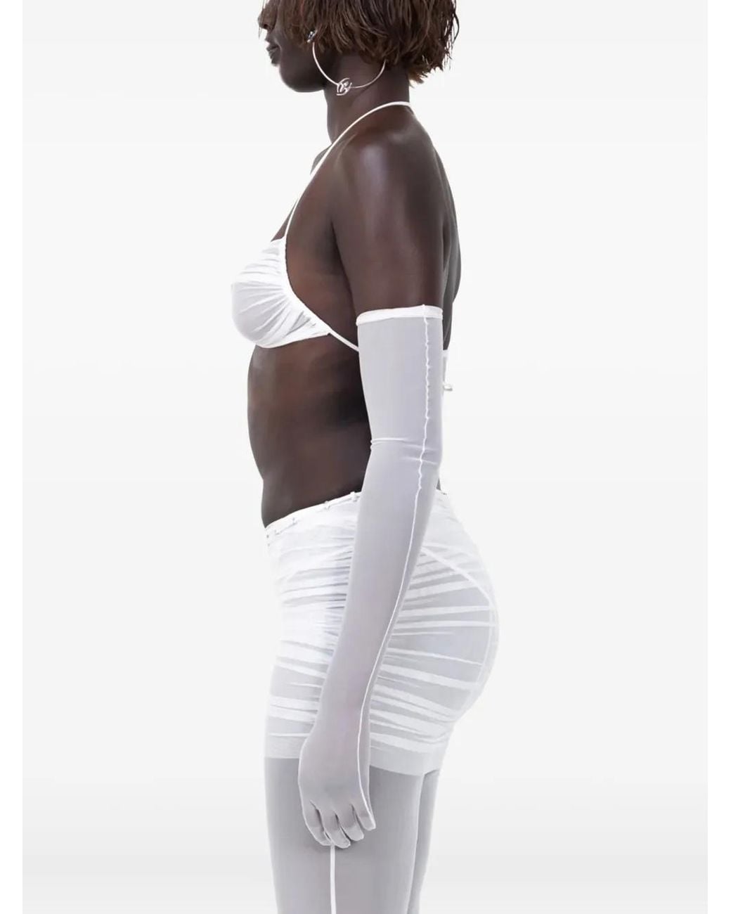 Zhilyova White Icon Bra