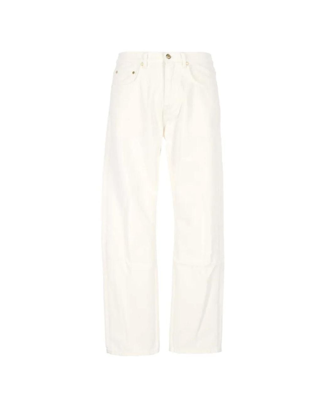 Umit Benan White Kevin Straight-Leg Jeans