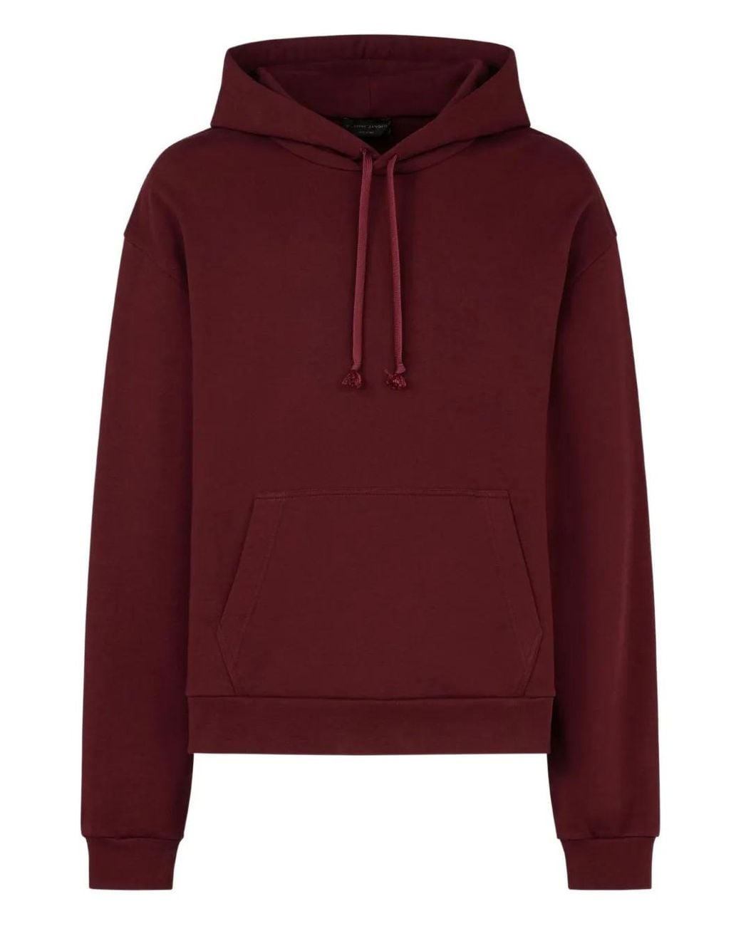 Giuseppe Zanotti Red Logo-Print Hoodie for men