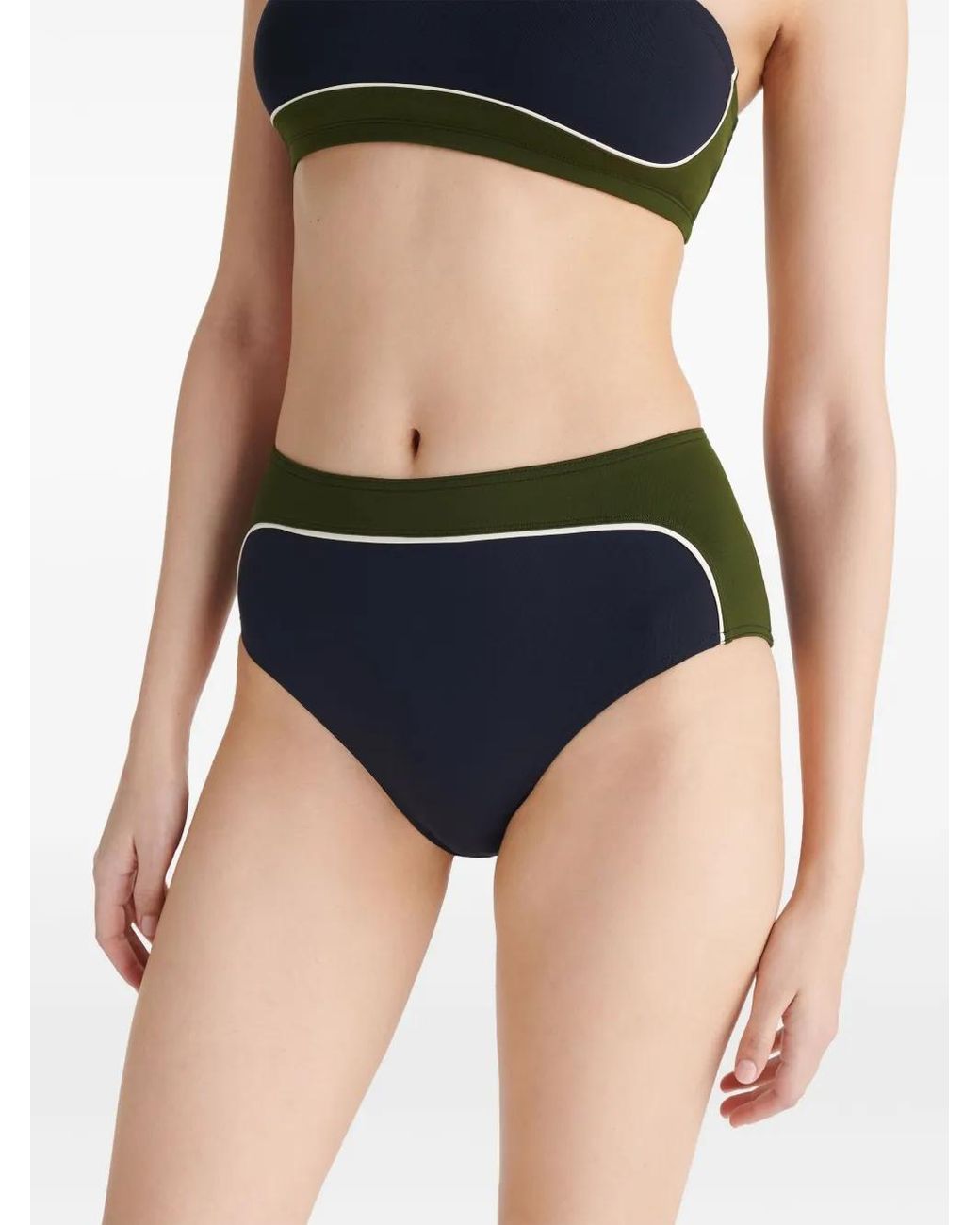 Eres Blue Plouf High-Waist Bikini Briefs