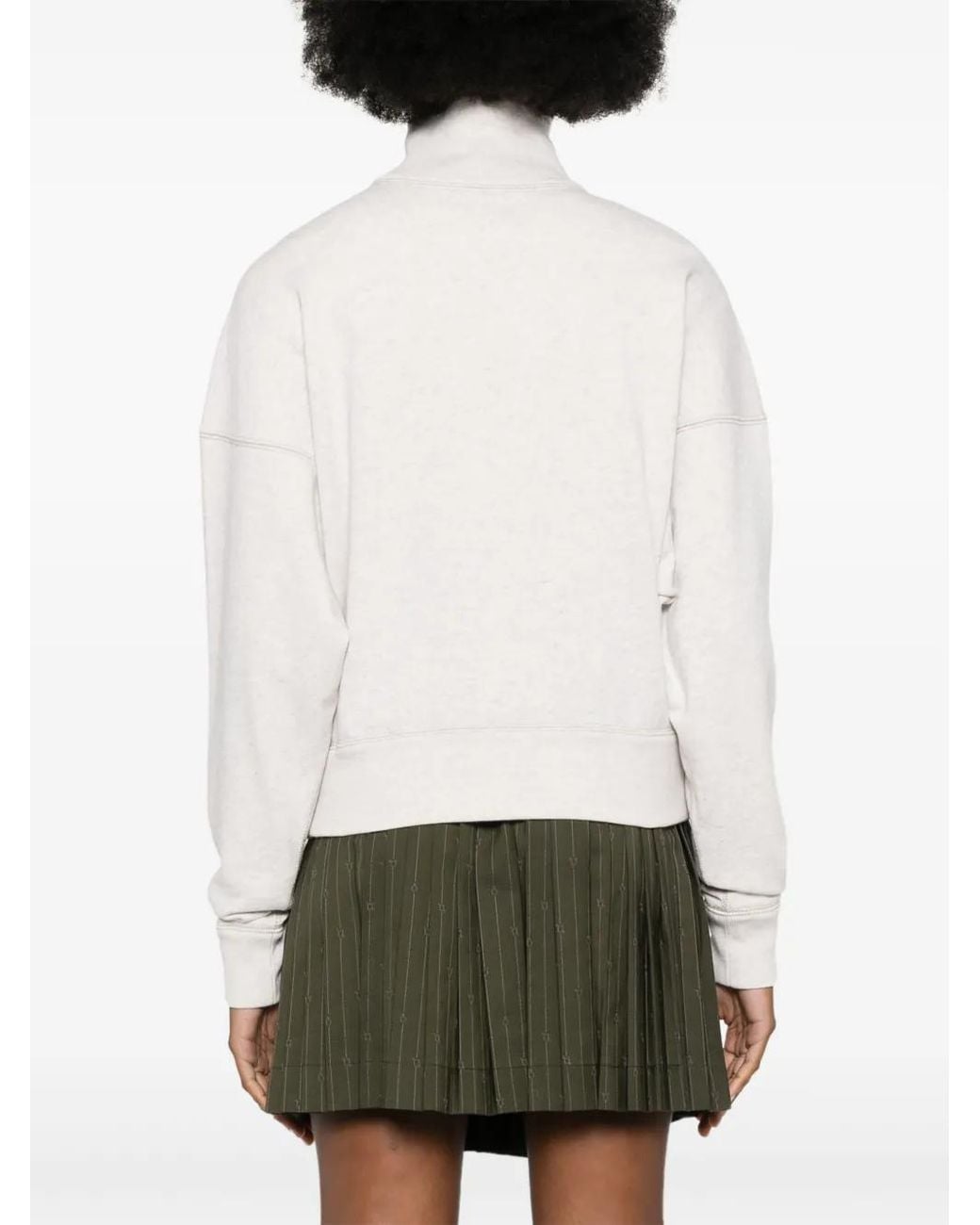 Isabel Marant White Ross Sweatshirt