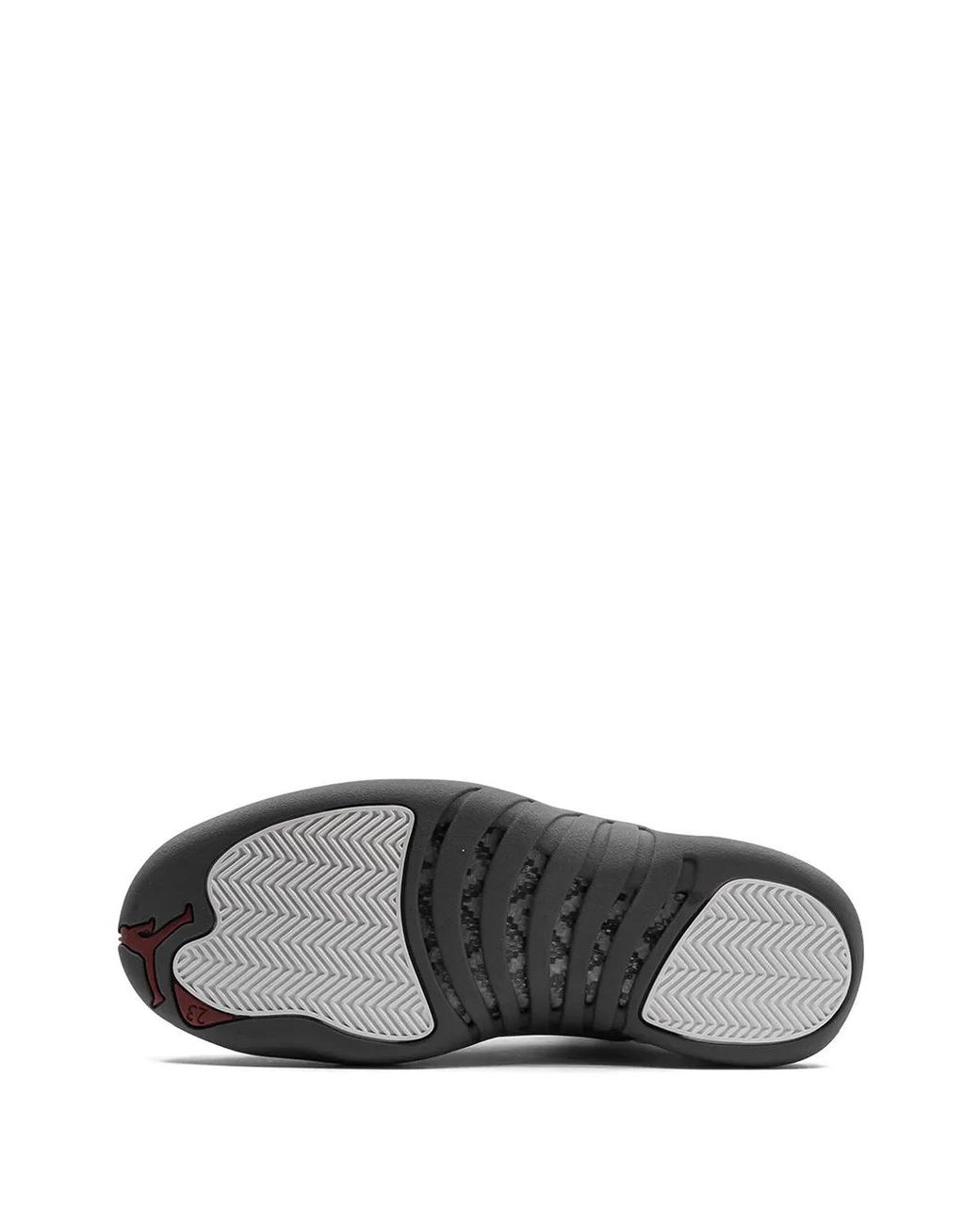 Nike Gray Air 12 Retro "Dark" Sneakers for men