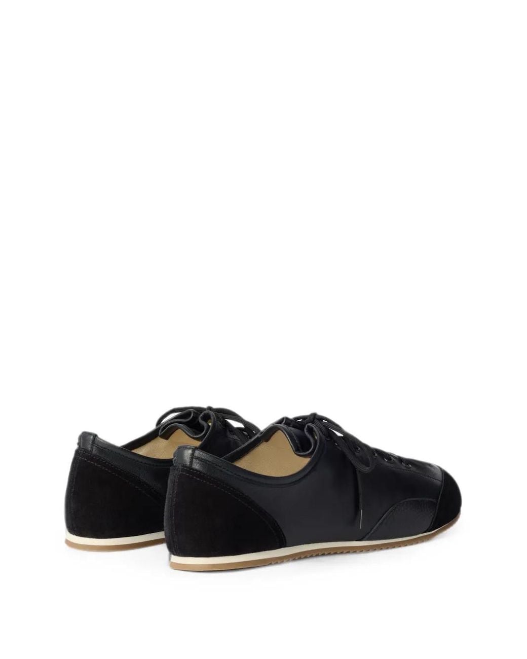 Lemaire Black Gummy Sneaker